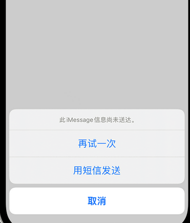 肇庆apple维修iPhone上无法正常发送iMessage信息