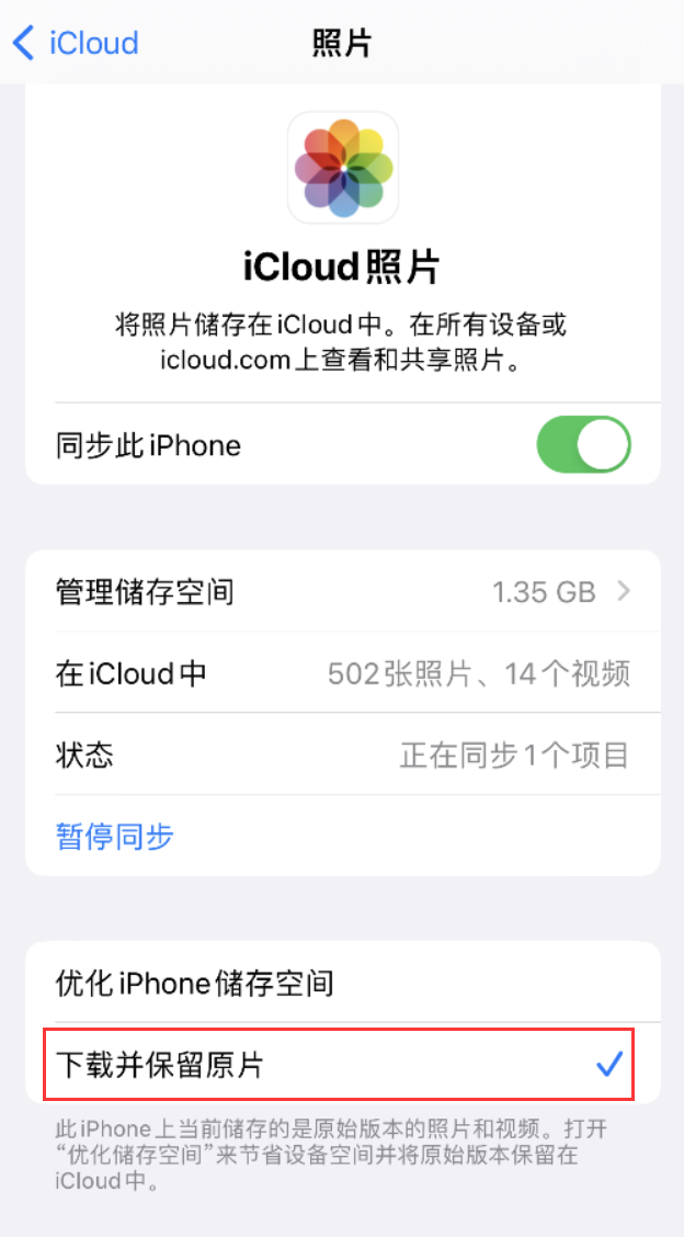 肇庆苹果手机维修分享iPhone 无法加载高质量照片怎么办 