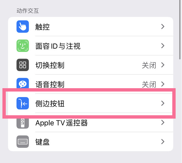 肇庆苹果14维修店分享iPhone14 Plus侧键双击下载功能关闭方法 