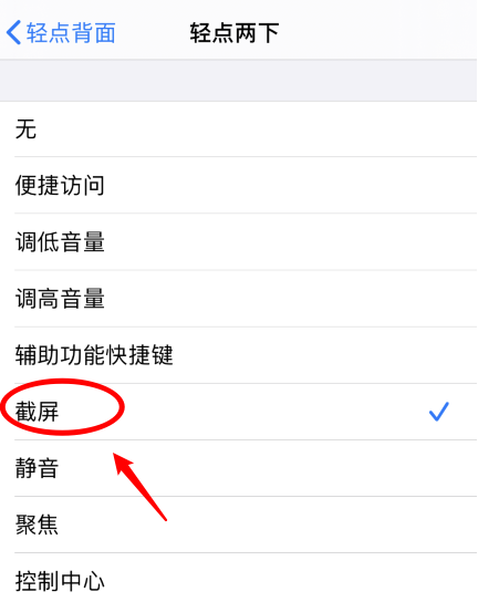 肇庆苹果手机维修分享iPhone12如何启用双击截屏 